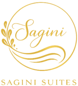 sagini suites logo in gold